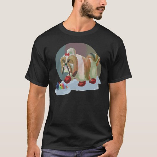 Shih Tzu Shaved Ice T-Shirt (Vorderseite)