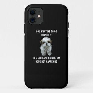 Shih Tzu   Shih Tzu, du Will mir, nach draußen zu  Case-Mate iPhone Hülle