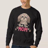 Shih Tzu Shih Tzu Mama Sweatshirt (Vorderseite)