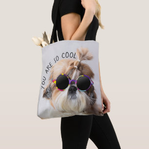 Shih Tzu Sie sind so Cool niedlicher Spaß Sonnenbr Tasche