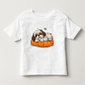 Shih Tzu Sleeping Puppy T - Shirt (Vorderseite)