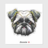 Shih Tzu Sticker (Blatt)