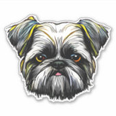 Shih Tzu Sticker (Vorderseite)