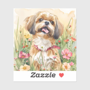 Shih Tzu Sticker - Niedlicher Hundeaufkleber
