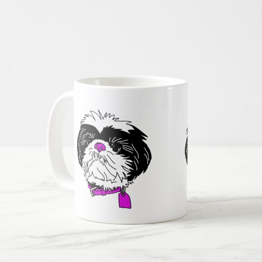 Shih Tzu Tasse (Vorderseite Links)