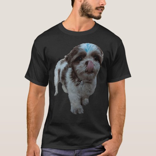 Shih Tzu Ted T-Shirt (Vorderseite)