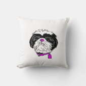 Shih Tzu Throw Kissen (Vorderseite)