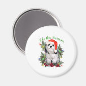 Shih Tzu "Tis Magnet (Vorderseite/Rückseite)