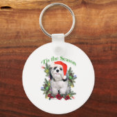 Shih Tzu "Tis Schlüsselanhänger (Vorderseite)