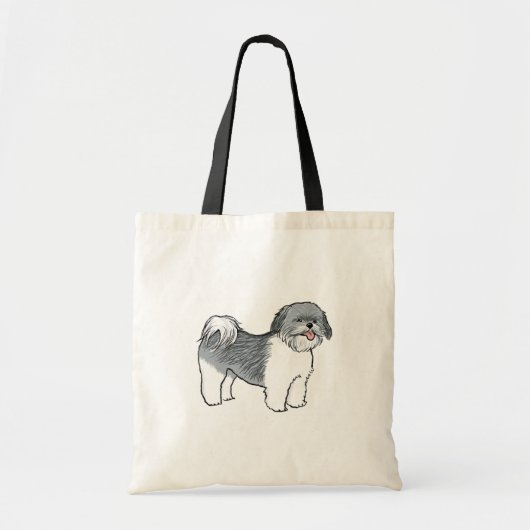 Shih Tzu Tragetasche (Vorne)