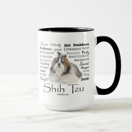 Shih Tzu Traits Tasse (Rechts)