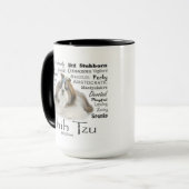 Shih Tzu Traits Tasse (Vorderseite Links)