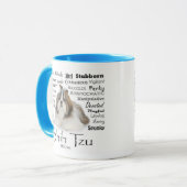 Shih Tzu Traits Tasse (Vorderseite Links)