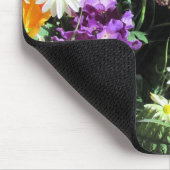 Shih tzu und Blume Mousepad (Ecke)