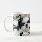 Shih Tzu und Rosen Kaffeetasse (Links)