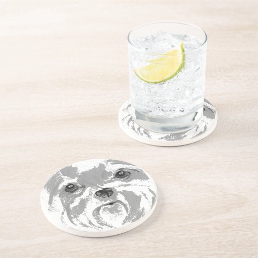 Shih Tzu Untersetzer (Seite)