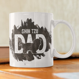 Shih tzu Vater Hundeliebhaber Vatertag Kaffeetasse
