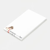 Shih Tzu Vater Post-it Klebezettel (angewinkelt)