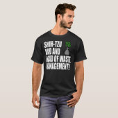 Shih Tzu Vater T-Shirt (Vorne ganz)