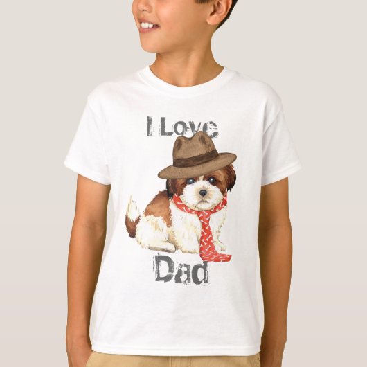 Shih Tzu Vater T-Shirt (Vorderseite)