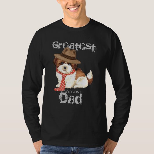 Shih Tzu Vater T-Shirt (Vorderseite)