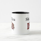Shih Tzu Vater Tasse (Zentrum)