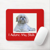 Shih Tzu verehre ich Mousepad (Mit Mouse)