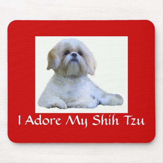 Shih Tzu verehre ich Mousepad (Vorne)