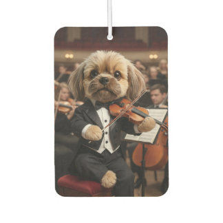Shih Tzu Violinisten Orchester Maßgeschneiderter A Autolufterfrischer