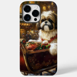 Shih Tzu Weihnachtsfeiertag Case-Mate iPhone 14 Pro Max Hülle