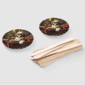 Shih Tzu Weihnachtsfeiertag Fächer (Non-assembled)