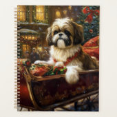 Shih Tzu Weihnachtsfeiertag Planer (Vorderseite)