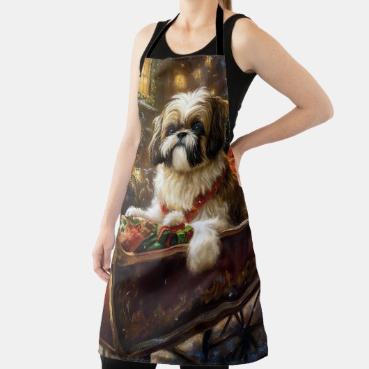 Shih Tzu Weihnachtsfeiertag Schürze (InSitu)