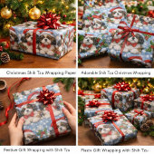 Shih Tzu Weihnachtspapier Geschenkpapier