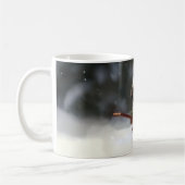Shih Tzu Weihnachtsschnee Winter Kaffeetasse (Links)