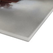 Shih Tzu Weihnachtsschnee Winter Schneidebrett (Ecke)