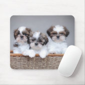 Shih Tzu Welpen Mousepad (Mit Mouse)