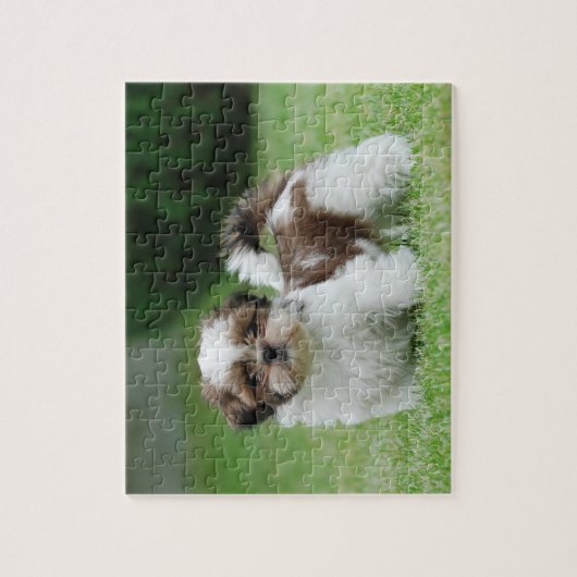 Shih tzu Welppy Puzzle (Vertikal)