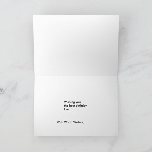 Shih-Tzu - Will Rock Forever Karte (Innenseite)