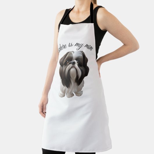 Shih Tzu - Wo ist meine Mama Schürze (InSitu)