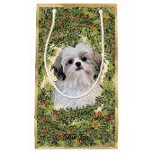 Shih Tzu Wreath Kleine Geschenktüte (Vorderseite)