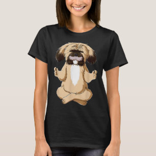 Shih Tzu Yoga Niedlich Shih Tzu Für Mama Vater Wom T-Shirt