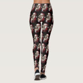 Shih Tzu zu Weihnachten Leggings (Rückseite)