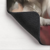 Shih Tzu zu Weihnachten Mousepad (Ecke)