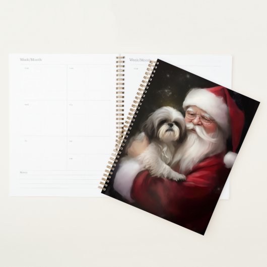 Shih Tzu zu Weihnachten Planer (Anzeige)