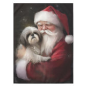 Shih Tzu zu Weihnachten Tischdecke (Vorderseite)