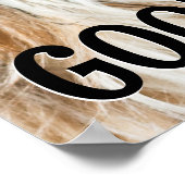 Shih tzu Zunge lustige Visionen benutzerdefinierte Poster (Ecke)