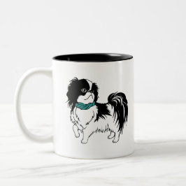 Shih Tzu Zweifarbige Tasse