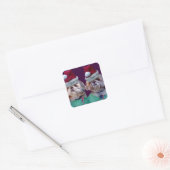 Shih Tzues Shih Two Christmas Sticker (Umschlag)