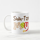 Shih--Tzuhundezucht-Mama-Geschenk Kaffeetasse (Links)